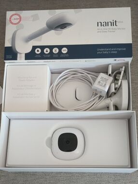 Nanit Plus Smart Baby Monitor - White